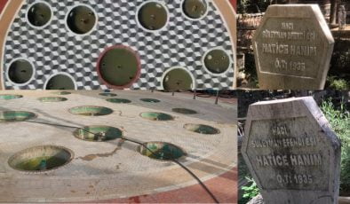 Başkan Özcan’ın Talimatıyla belediye meydanındaki havuz ve mezar taşlarını temizleniyor!