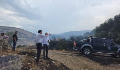 Nazilli Belediyesi’nden Yangın bölgesine anında destek