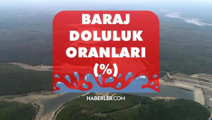 Baraj doluluk oranları! 6 Eylül İstanbul, İzmir, Ankara barajların doluluk oranları yüzde kaç? 6 Eylül 2022 barajların doluluk seviyesi nasıl?