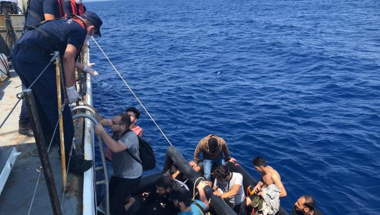 Muğla gündem haberi: Marmaris açıklarında 44 düzensiz göçmen kurtarıldı