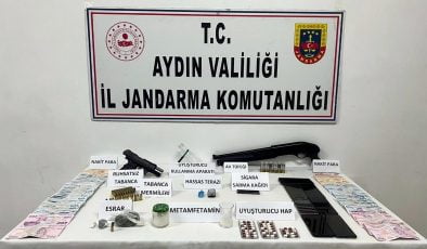 Aydın’daki uyuşturucu operasyonunda 2 tutuklama