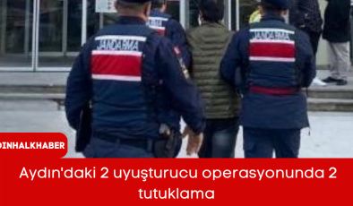 Aydın’daki 2 uyuşturucu operasyonunda 2 tutuklama