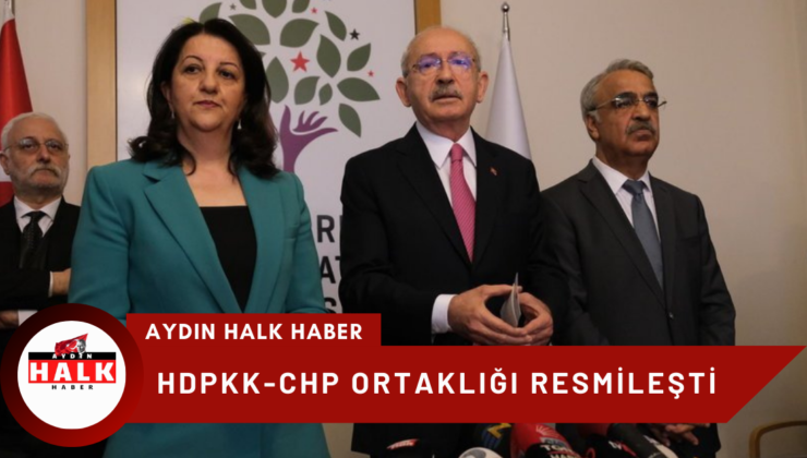 HDPKK-CHP Ortaklığı Resmileşti