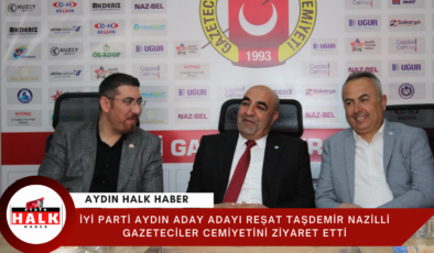 İYİ Parti Aydın Milletvekili Aday Adayı Reşat Taşdemir Gazetecilerle Buluştu