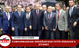 Cumhurbaşkanı Recep Tayyip Erdoğan,Yeniden Refah Partisi Genel Başkanı Fatih Erbakan’la Görüşüyor