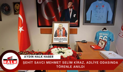 Şehit Savcı Mehmet Selim Kiraz’a adliyede anma töreni