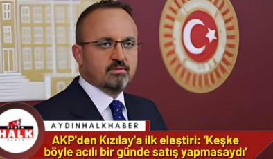 AKP’den Kızılay’a ilk eleştiri: ‘Keşke böyle acılı bir günde satış yapmasaydı’