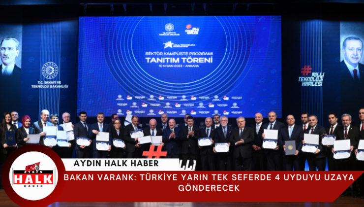 Bakan Varank: Türkiye yarın tek seferde 4 uyduyu uzaya gönderecek