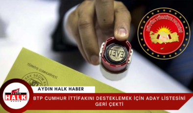 Büyük Türkiye Partisi aday listesini geri çekti