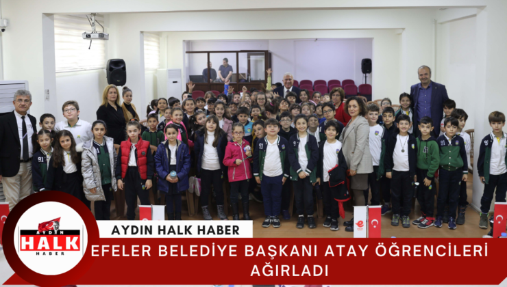 Efeler Belediye Başkanı Atay Öğrencileri Ağırladı