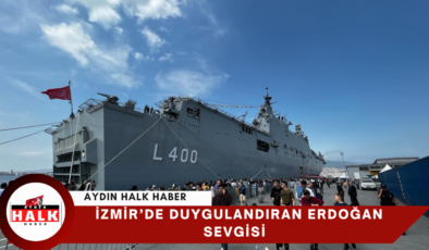 İzmir’de Duygulandıran Erdoğan Sevgisi