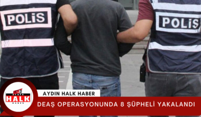 DEAŞ operasyonunda 8 şüpheli yakalandı