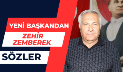 Yeni Başkandan Zehir Zemberek Sözler