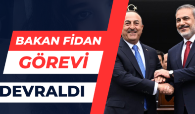 Bakan Fidan Görevi Devraldı