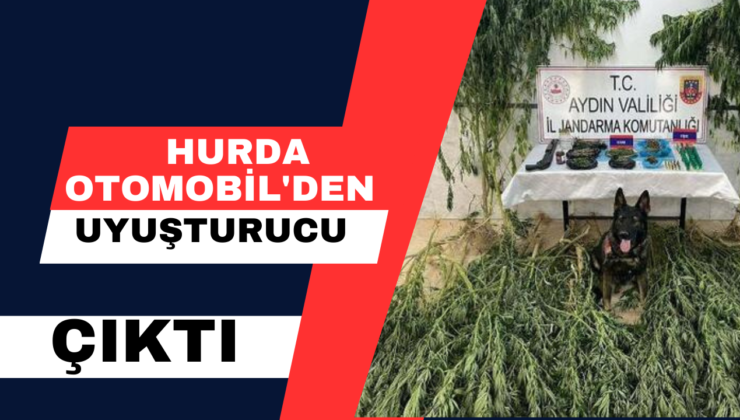 Hurda Otomobil’den Uyuşturucu Çıktı