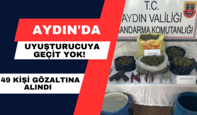 Aydın’da Uyuşturucuya Geçit Yok!