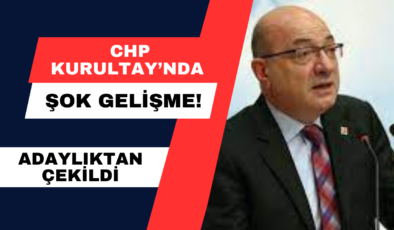 CHP Genel Başkan Adayı İlhan Cihaner Adaylıktan Çekildi.