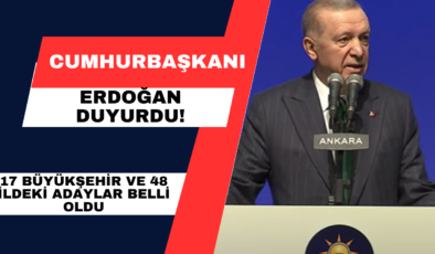 Cumhurbaşkanı Erdoğan Duyurdu!