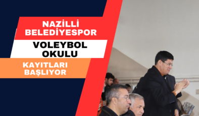 Nazilli Belediyespor Voleybol Okulu Kayıtları Başladı