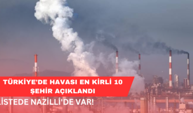 Türkiye’de Havası En Kirli 10 Şehir Açıklandı