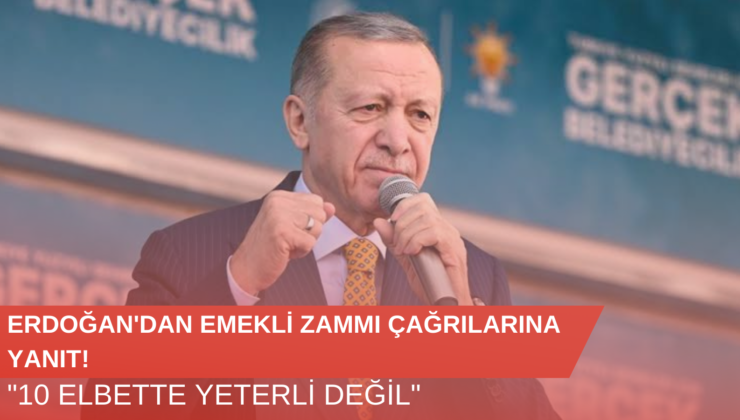 Erdoğan’dan Emekli Maaşı Çağrılarına Yanıt!