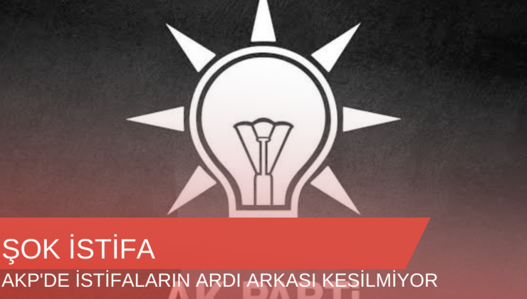Kuşadası AK Parti’de şok istifa!