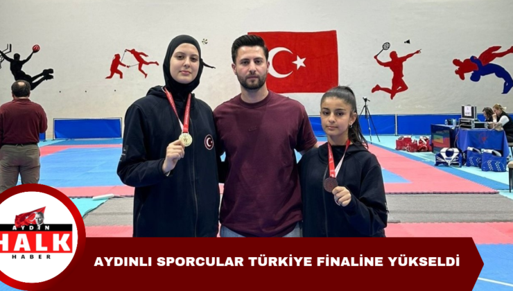 Aydınlı Sporcular Türkiye Finaline Yükseldi