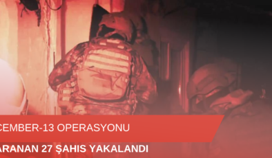 Çember-13 operasyonunda Aydın’da 27 aranan şahıs yakalandı