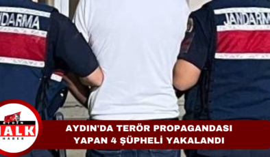 Aydın’da Terör Propagandası Yapan 4 Şüpheli Yakalandı