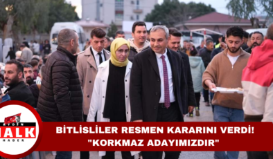 Bitlisliler Resmen Kararını Verdi!