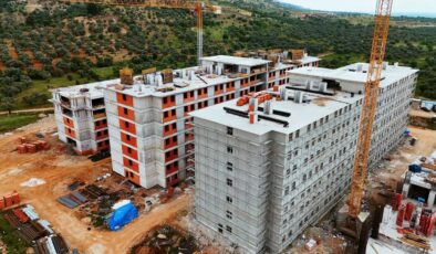 Aydın’da yeni öğrenci yurdu inşası sürüyor