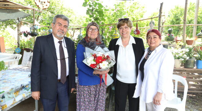 Efeler Belediyesi’nden Şehit Annelerine Anlamlı Ziyaret