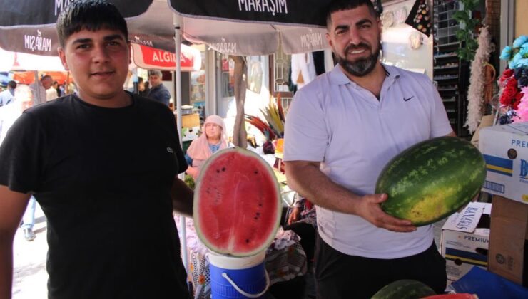 İran Karpuzu Aydın Tezgahlarında!