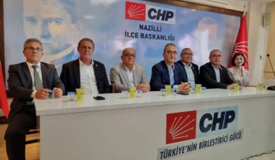 CHP Milletvekilleri Nazilli’de