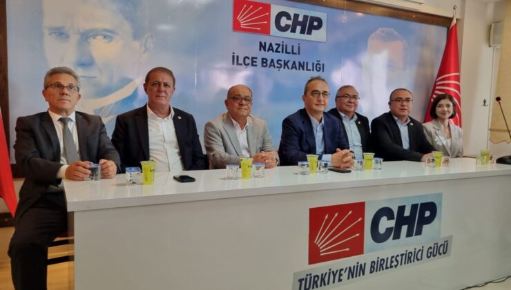 CHP Milletvekilleri Nazilli’de