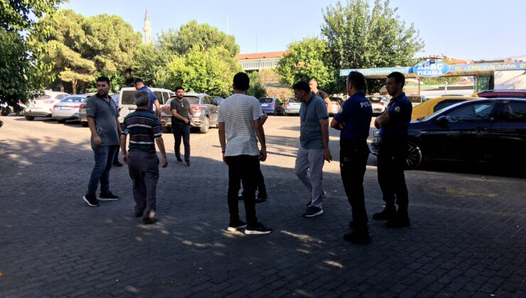 İki grup arasındaki kavgayı polis ayırdı
