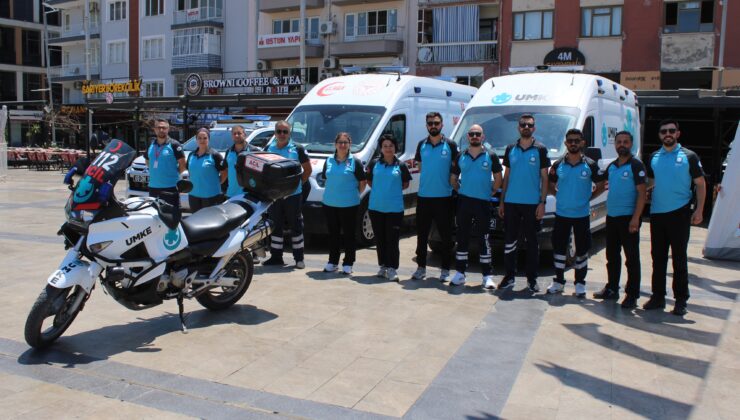 UMKE Aydın ekibinden ’15 Temmuz’ mesaisi
