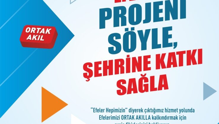 Efeler’de vatandaşlar şehrin geleceğine yön verecek