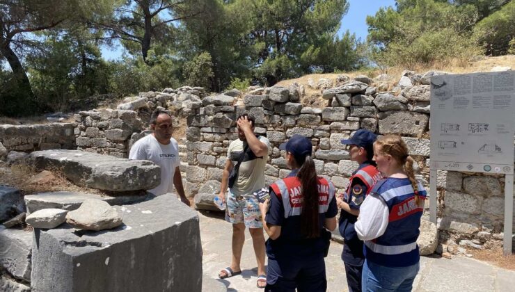 Söke’de jandarma ekipleri vatandaşları bilgilendirdi
