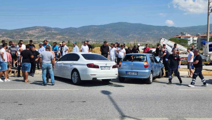 Çine’de trafik kazası: 3 yaralı