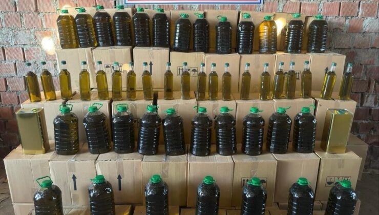 İstanbul’a sahte zeytinyağı sevkiyatına jandarma engeli