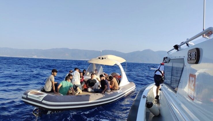 Kuşadası’nda 17 düzensiz göçmen yakalandı