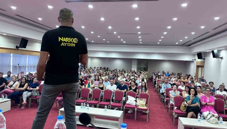 Kuşadası’nda “En İyi Narkotik Polisi Anne” eğitimi verildi