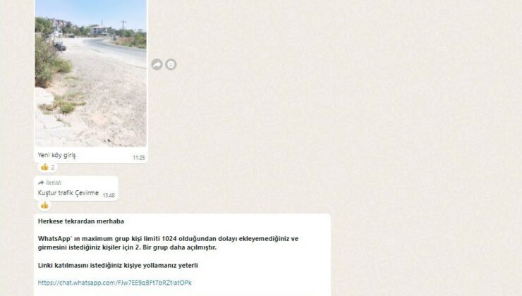 Polisin yaptığı denetimlerden kaçmak isteyenler ’whatsapp’ grubu kurmuş