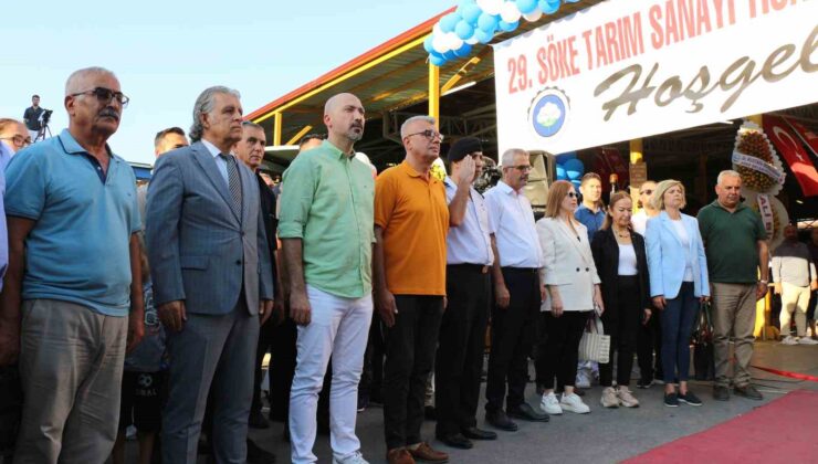 Söke 29. Tarım Fuarı açıldı