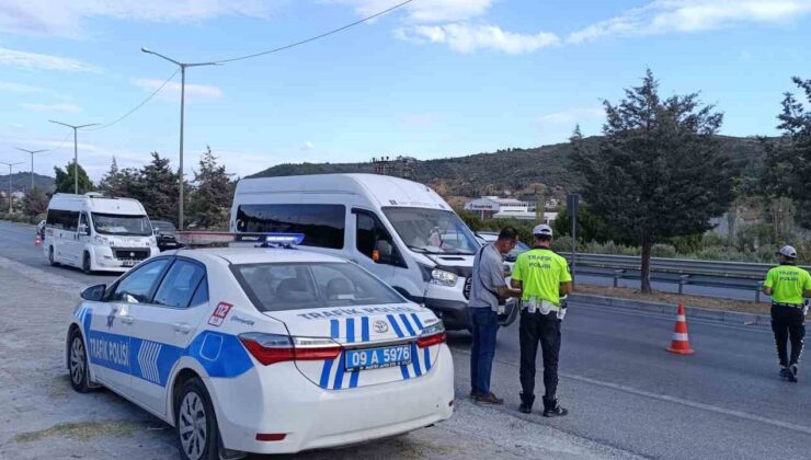 Söke’de okul servislerine sıkı denetim