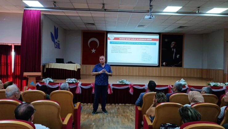 Okul kantinlerine yönelik Hijyen ve Gıda Güvenliği toplantısı yapıldı