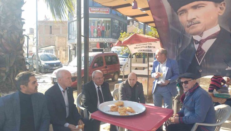 CHP’li Meclis üyeleri Köşk’te lokma hayrı yaptı
