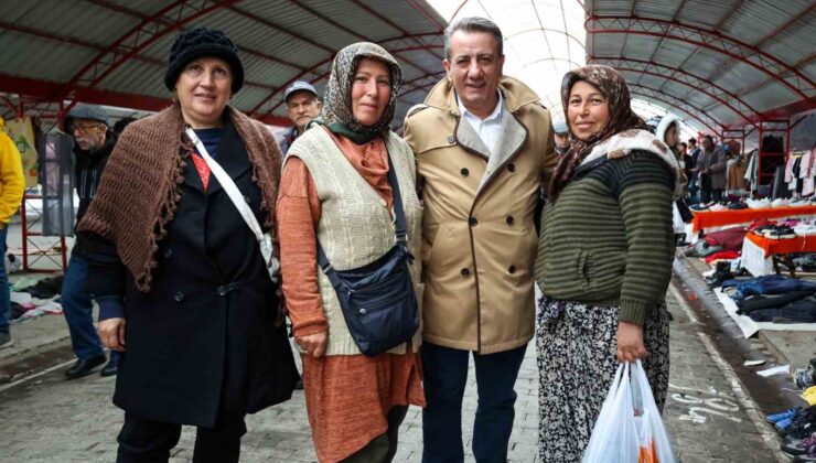 Efeler’de ikinci el pazarı yeni yerine taşındı