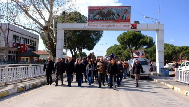 Kuyucak Deve Güreşi Şenlikleri kortej yürüyüşü ile başladı